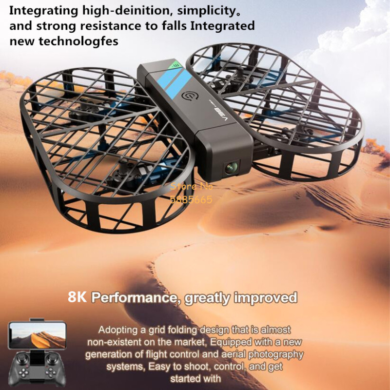 Drone Battery Case - 8K HD Kamera 360° ° Koruma