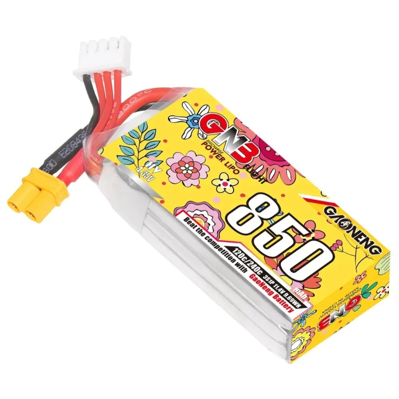 Drone Battery 3S - 1 adet yeni GNB LiHV 3S