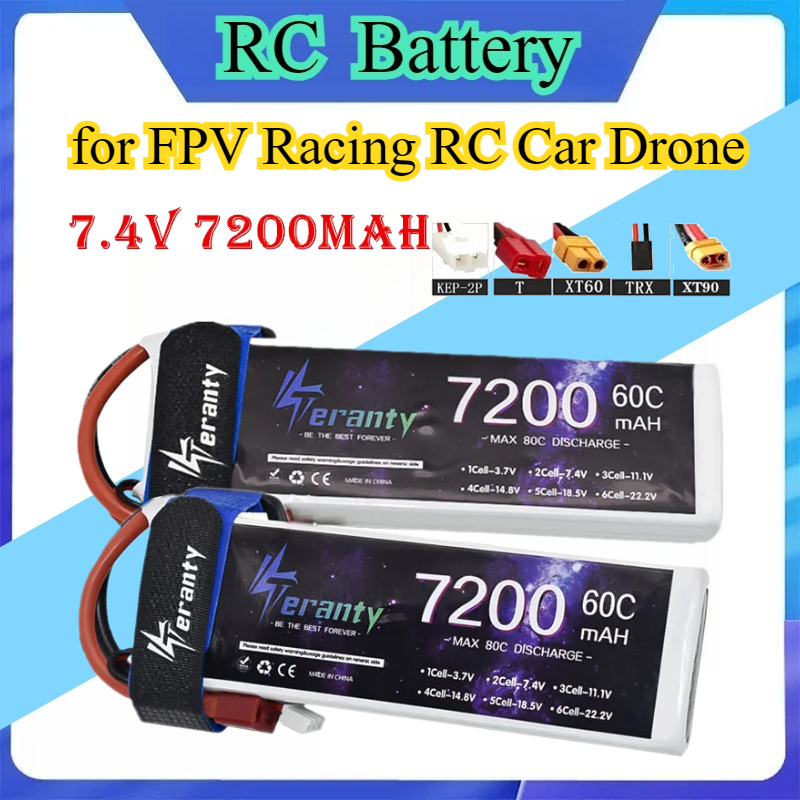 2S 7.4V 7200mAh 60C 6S 22.2V 5 - Drone Battery 6S incelemesi ve fiyatı