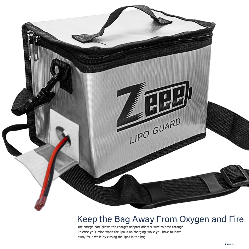 Zeee Lipo Pil Güvenli Çanta 21 - Drone Battery Bag incelemesi ve fiyatı