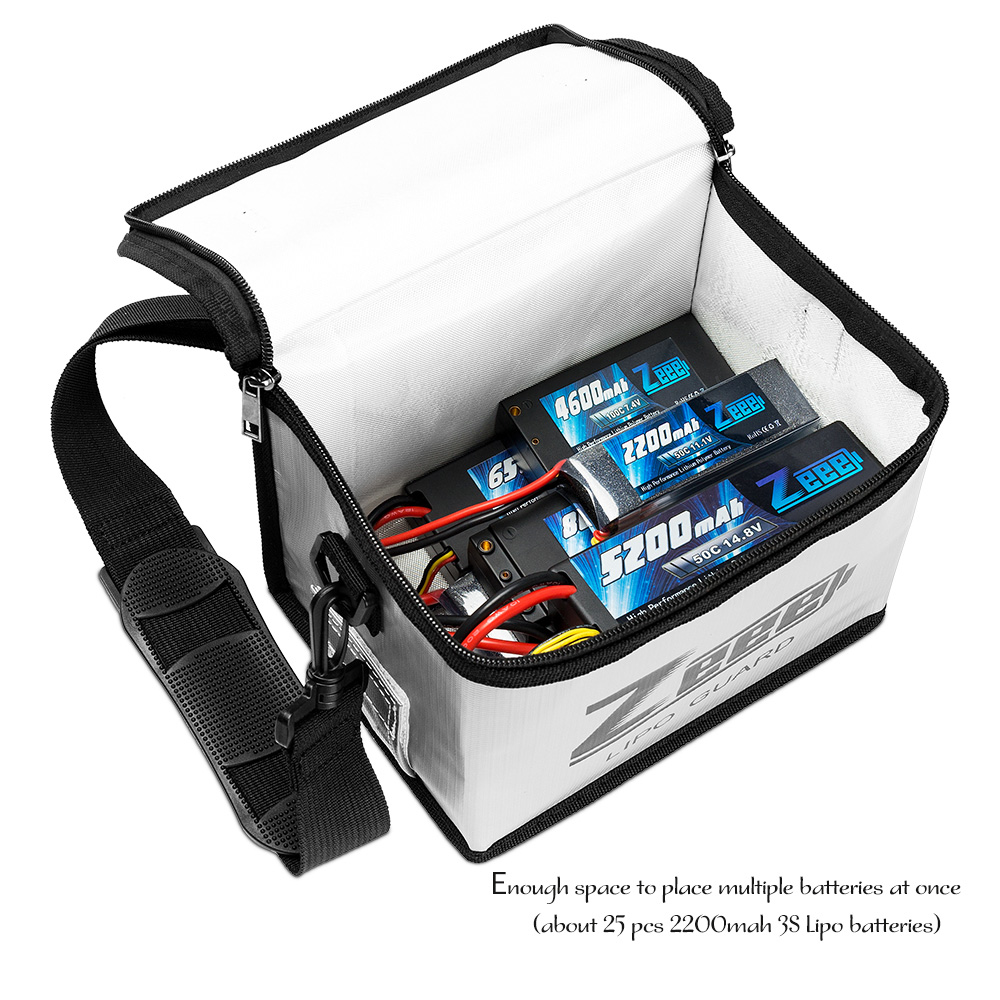 Zeee Lipo Pil Güvenli Çanta 21 - Drone Battery Bag incelemesi ve fiyatı
