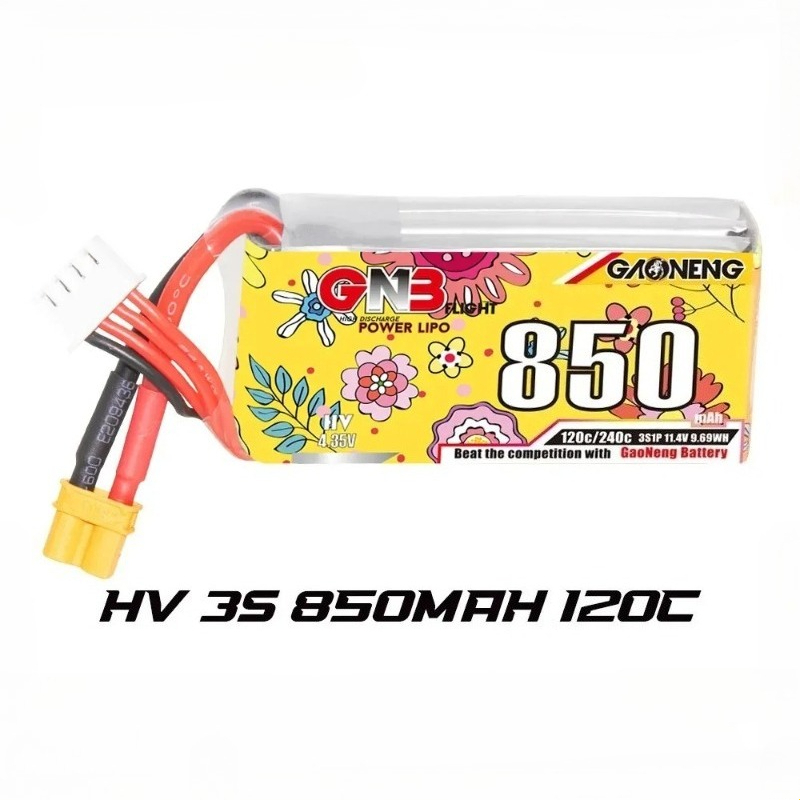 1 adet yeni GNB LiHV 3S 11.4V  - Drone Battery 3S incelemesi ve fiyatı