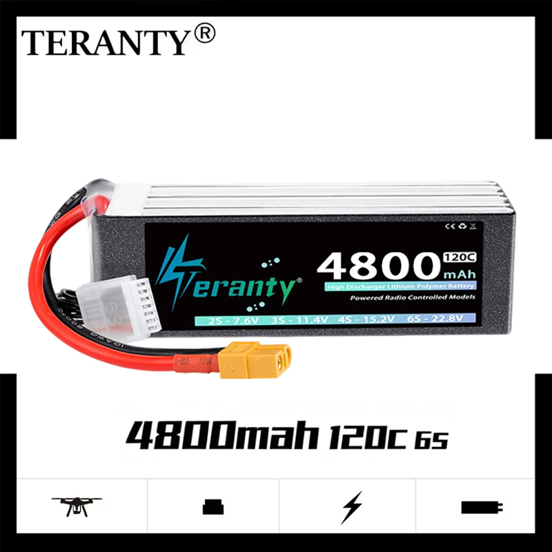 TERANTY 6S 4800mAh Lipo Pil 22 - Drone Battery Connector incelemesi ve fiyatı