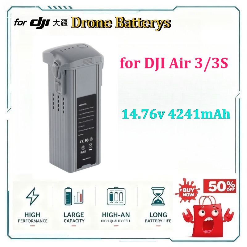 Air 3/3S Drone Pil için 14.76v - Drone Battery 3S incelemesi ve fiyatı
